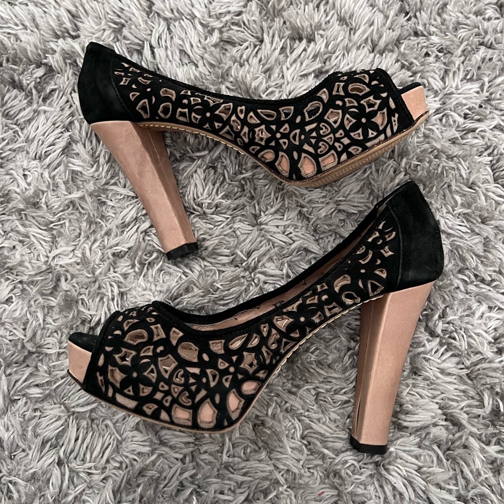 Napoleoni Italian leather heels